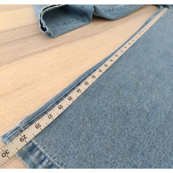 adidas Originals x KSENIASCHNAIDER Womens 3-Stripes Jeans Size 28 Wide Leg NWT - Picture 13 of 16